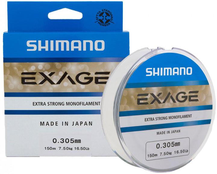 Леска Shimano Exage 150 м 0,255 мм 5,5 кг 12lb - фото 1