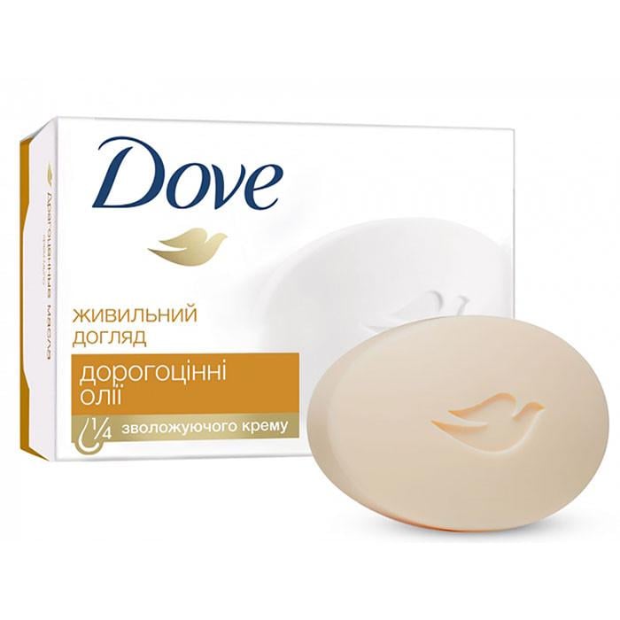 Крем-мыло твердое Dove с драгоценными маслами 90 г (1860583212)