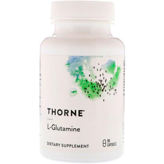 Глютамін Thorne Research L-Glutamine 90 капс.