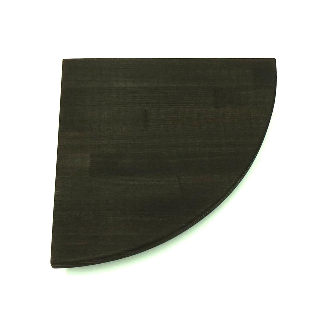 Полка настенная угловая из дерева Кабарет 22 Венге (УНП-220912)