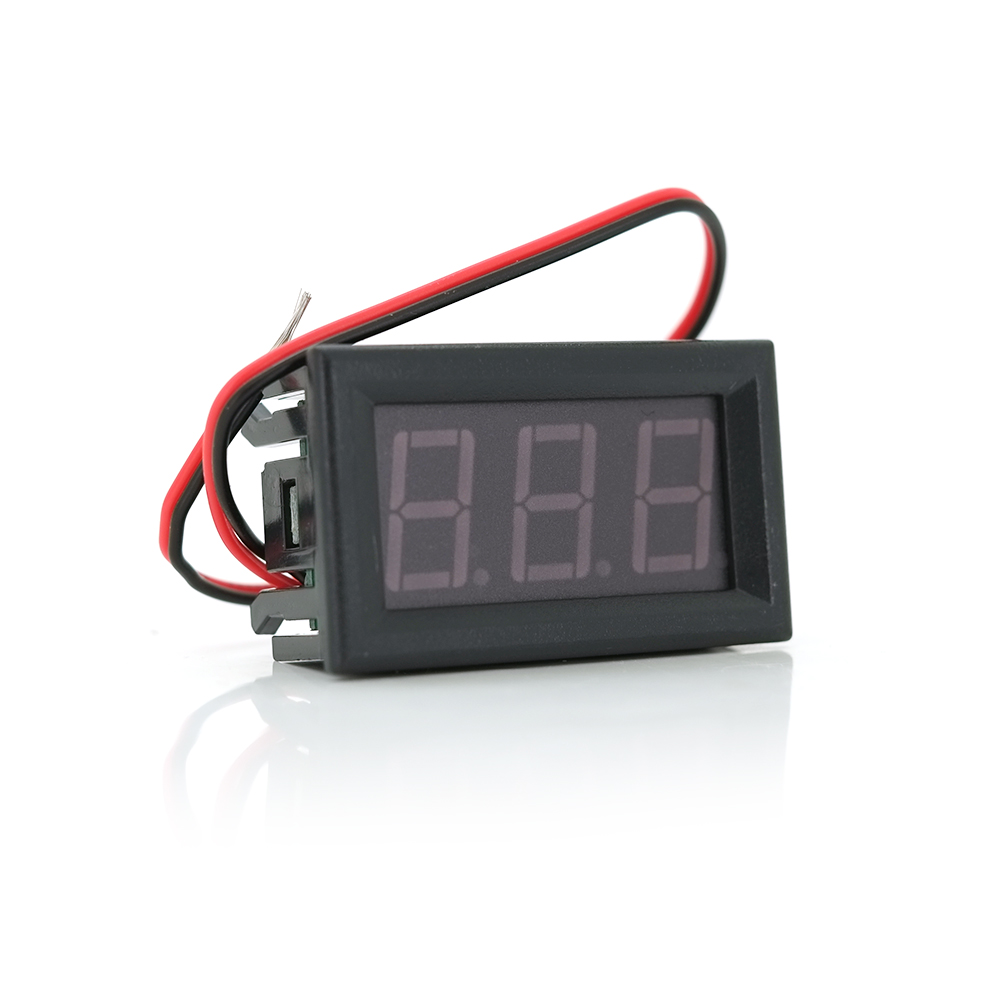 Вольтметр цифровий xk-002 5-120vdc діапазон вимірів змінної напруги 5-120vac Green (YUT_V3695)