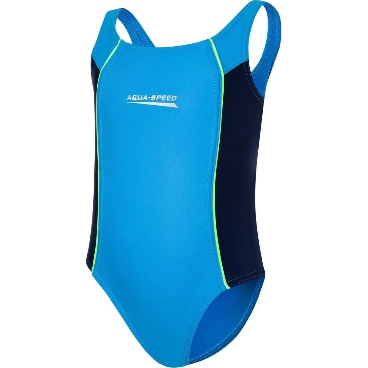 Купальник слитный детский Aqua Speed ​​LUNA 140 см Голубо-темно-синий (309-24)