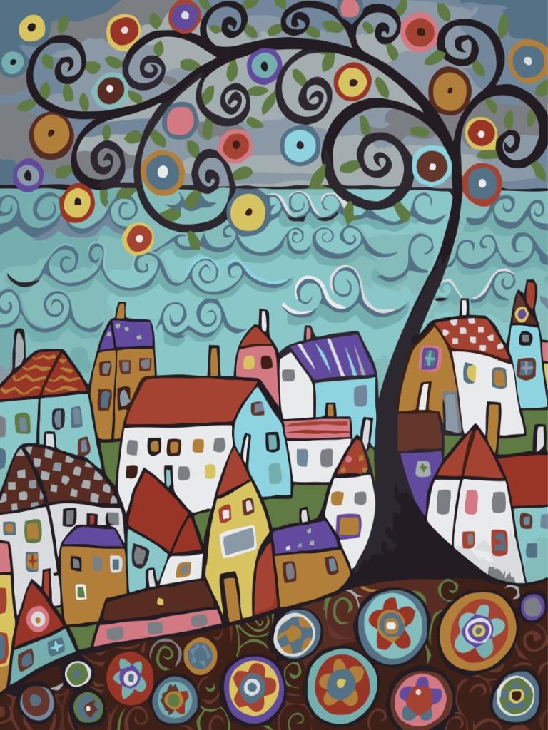 Картина по номерам Идейка Страна чудес 30x40 см (skl-КНО2131)