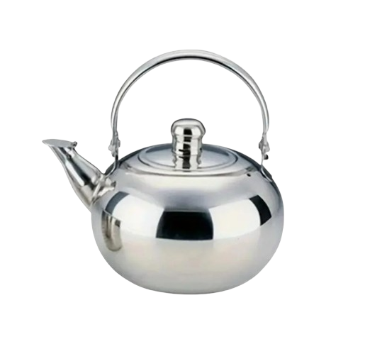 Чайник из нержавеющей стали 20 см Серебрянный (2452699187)