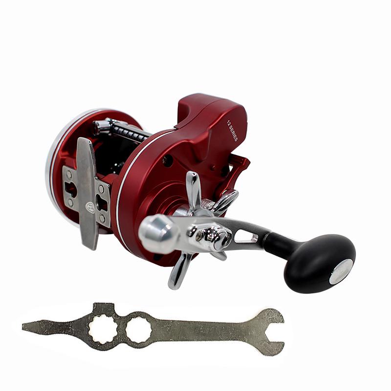 Катушка мультипликаторная yumoshi ACL600-30D с счетчиком Red Left - фото 2 Катушка мультипликаторная yumoshi ACL600-30D с счетчиком Red Left - фото 2