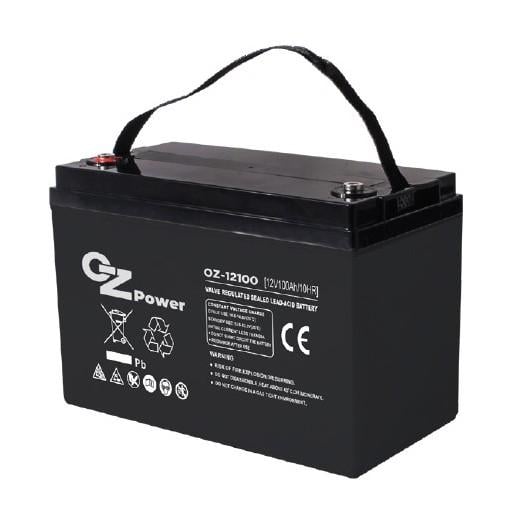 Аккумуляторная батарея OZ Power AGM 12V 100 Ah Black (OZ12V100)