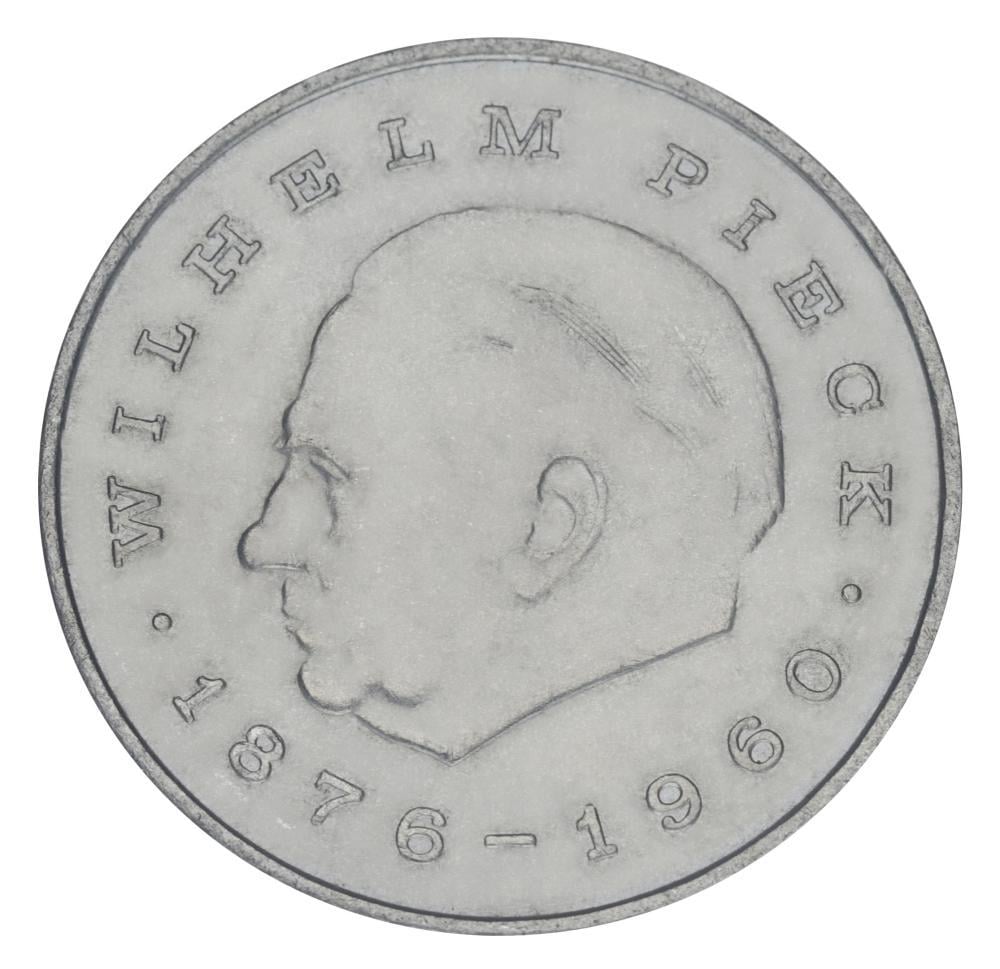 Коллекционная монета Германия 20 марок 1972 F-VF А Вильгельм Пик-Первый президент ГДР (М20618)