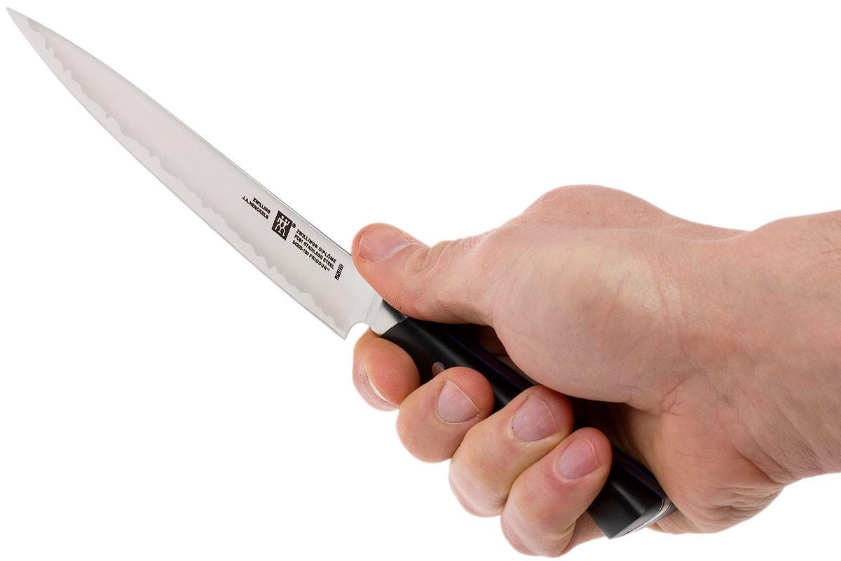 Нож кухонный для филе Zwilling J.A. Henckels Diplome 180 мм (54203-181-0) - фото 7 Нож кухонный для филе Zwilling J.A. Henckels Diplome 180 мм (54203-181-0) - фото 7