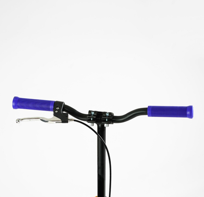 Самокат двоколісний Best Scooter SH-10042/4 SHARK з ручним гальмом/затискач керма/один амортизатор/в коробці/колеса PU 20 см (24996082) - фото 6 Самокат двоколісний Best Scooter SH-10042/4 SHARK з ручним гальмом/затискач керма/один амортизатор/в коробці/колеса PU 20 см (24996082) - фото 6