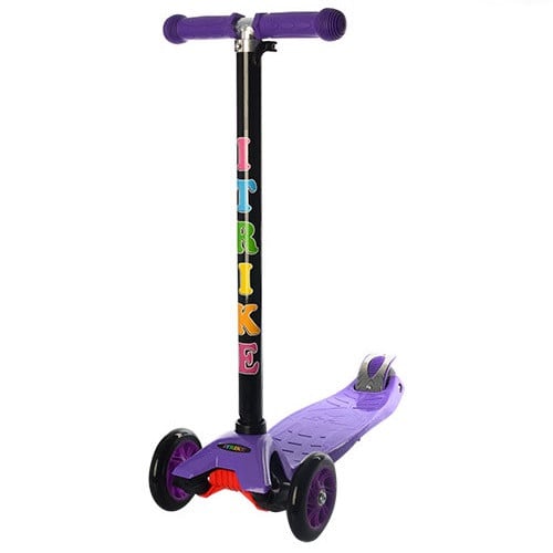 Самокат детский Itrike Maxi Scooter PU до 70 кг Фиолетовый (2T1053)