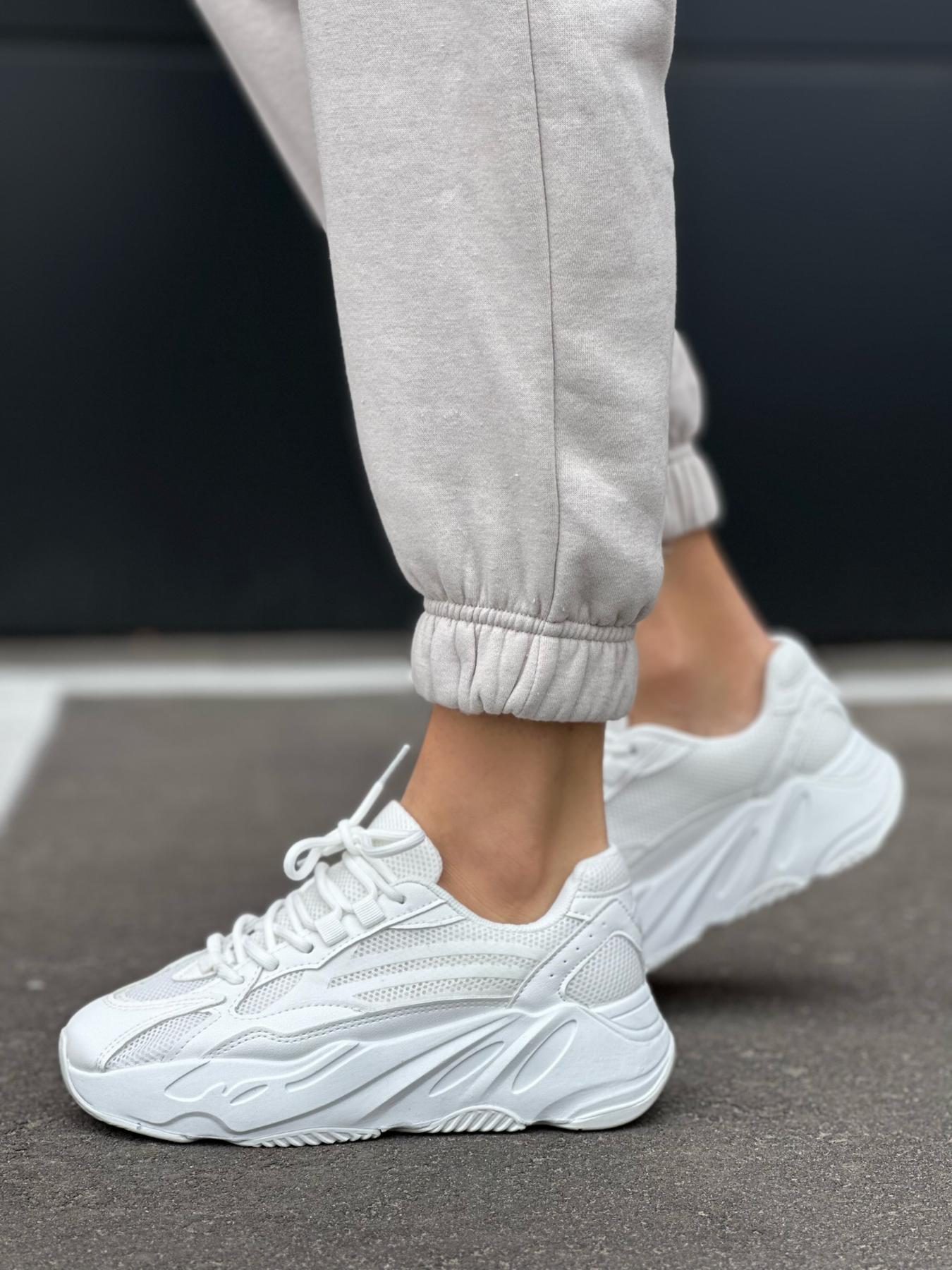 Кроссовки женские эко-кожа/текстиль р. 39 Белый (5698603) - фото 2 Кроссовки женские эко-кожа/текстиль р. 39 Белый (5698603) - фото 2