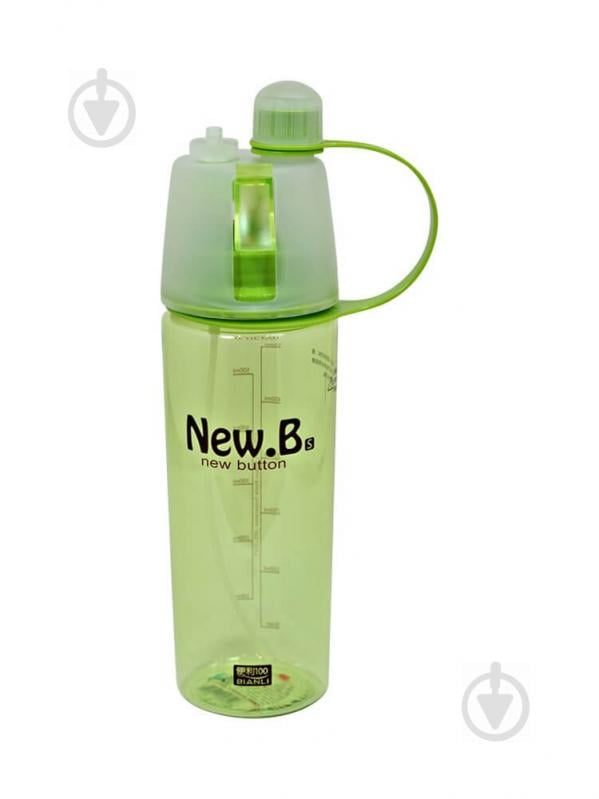 Бутылка для воды New.B 600 мл Зеленая (200628) Бутылка для воды New.B 600 мл Зеленая (200628)