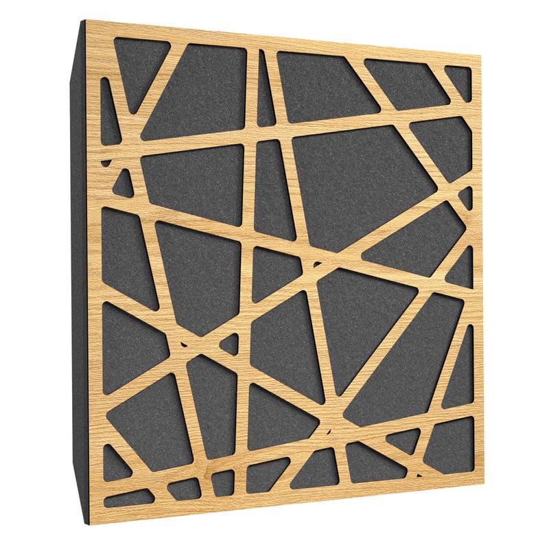 Акустическая панель Ecosound EcoArt XL 50х50 см 53 мм Светлый дуб (1006)