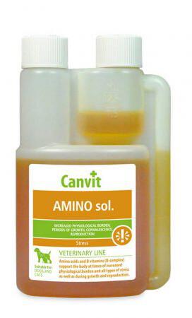 Комплекс вітамінів для тварин Canvit Amino sol рідкий для відновлення організму 1000 мл (b57101)