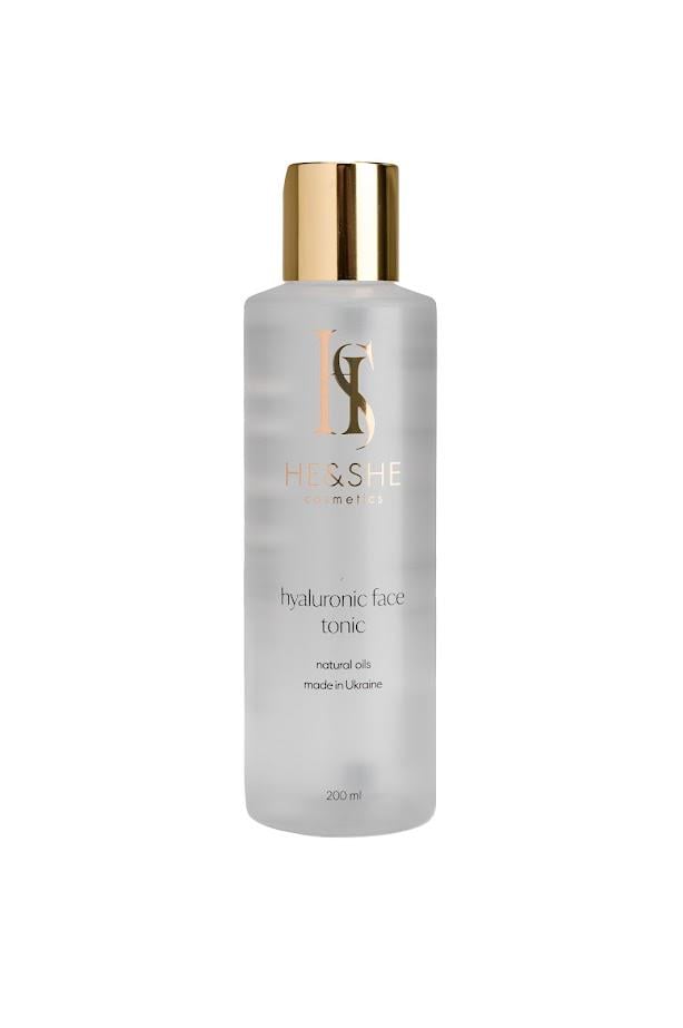 Тоник гиалуроновый для лица He&She Cosmetics 200 мл (01-0012)