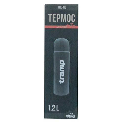 Термос Tramp Soft Touch 9х9х31 см 1,2 л Сірий (TRC-110-grey) - фото 10