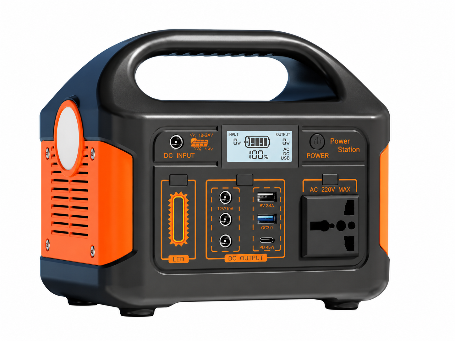Зарядна станція Gaiaray LiFePO4 чиста синусоїда USB-C PD 45W 220V 500W 460 Wh (38338136) Зарядна станція Gaiaray LiFePO4 чиста синусоїда USB-C PD 45W 220V 500W 460 Wh (38338136)