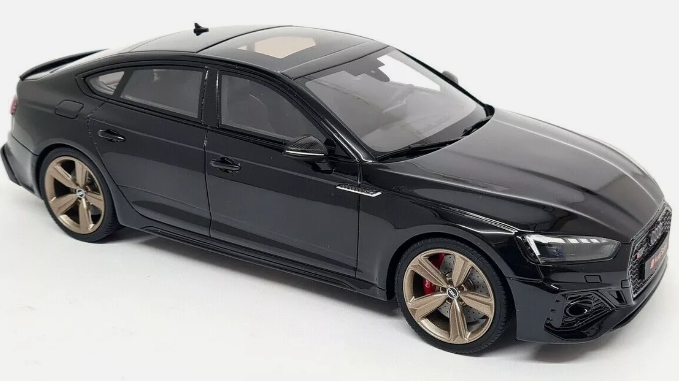 Модель автомобіля 1:18 GT Spirit Audi RS5 Sportback B9 Black (GT312) - фото 2