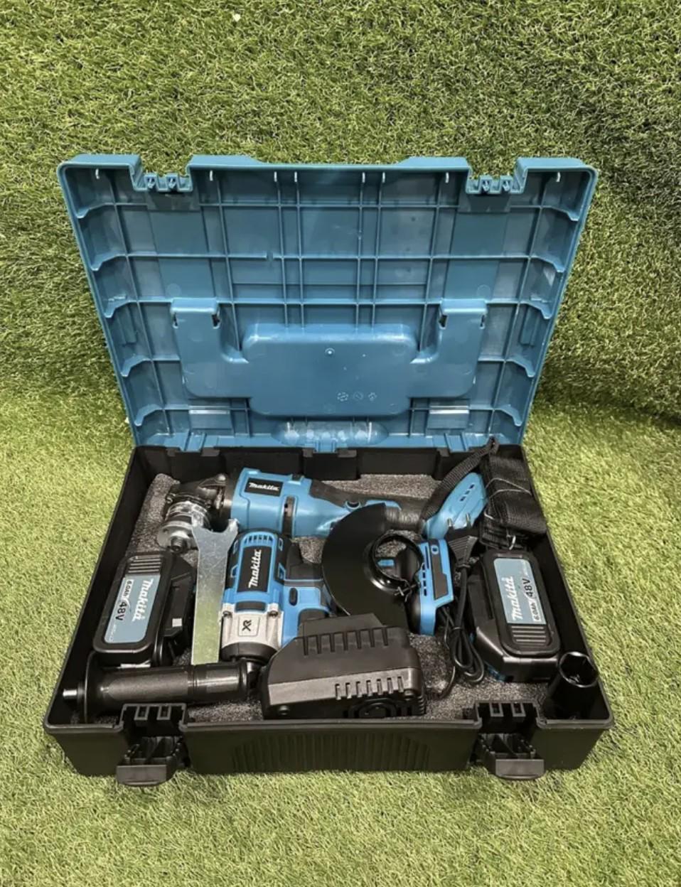 Аккумуляторный комплект DTW800+DGA508ZPRO безщеточный 48 V/6Ah 850 Нм Черно-синий - фото 8 Аккумуляторный комплект DTW800+DGA508ZPRO безщеточный 48 V/6Ah 850 Нм Черно-синий - фото 8