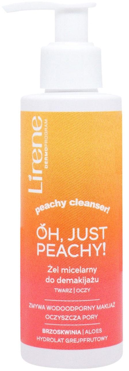 Гель для зняття макіяжу міцелярний Lirene Oh, Just Peachy! для обличчя та шкіри навколо очей 145 мл (18947) - фото 1