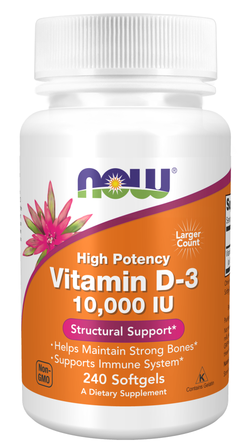 Витамины Vitamin D-3 10000 IU 240 soft