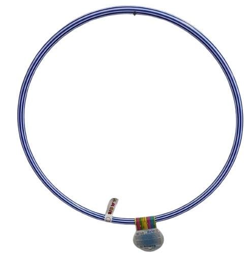 Обруч гімнастичний міні Bamsic Зебра 53 см Синій (0172)