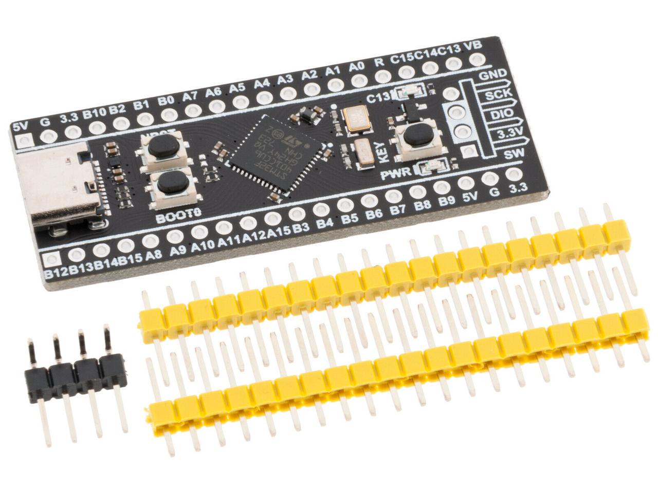 Плата разработки STM32 STM32F411 ARM Cortex-M4 100MHz 512KB USB для Arduino/IoT/Smart Home (00-00029013) Плата разработки STM32 STM32F411 ARM Cortex-M4 100MHz 512KB USB для Arduino/IoT/Smart Home (00-00029013)