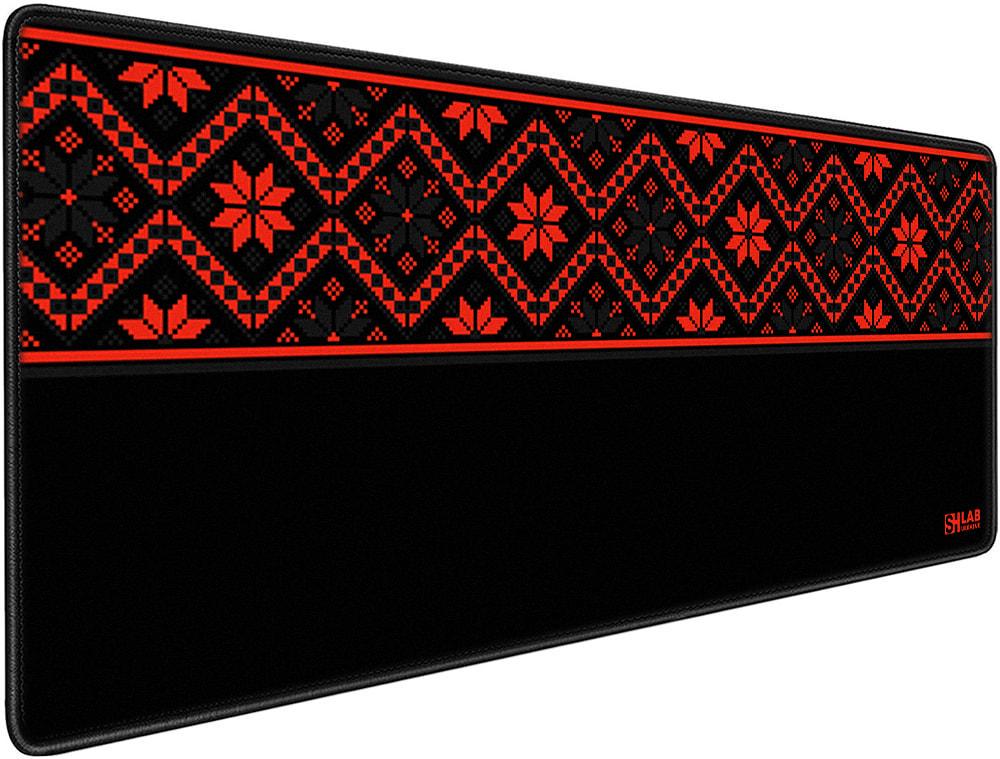 Коврик для мышки SHLab Black/Red Embroidery SHM-351 70х30 см (35832)