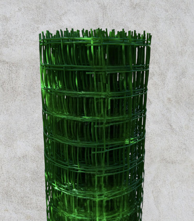 Сетка садовая Конюшина декоративная 50х50 мм 50 см х 10 м пластик Светло-зеленый (28170770)