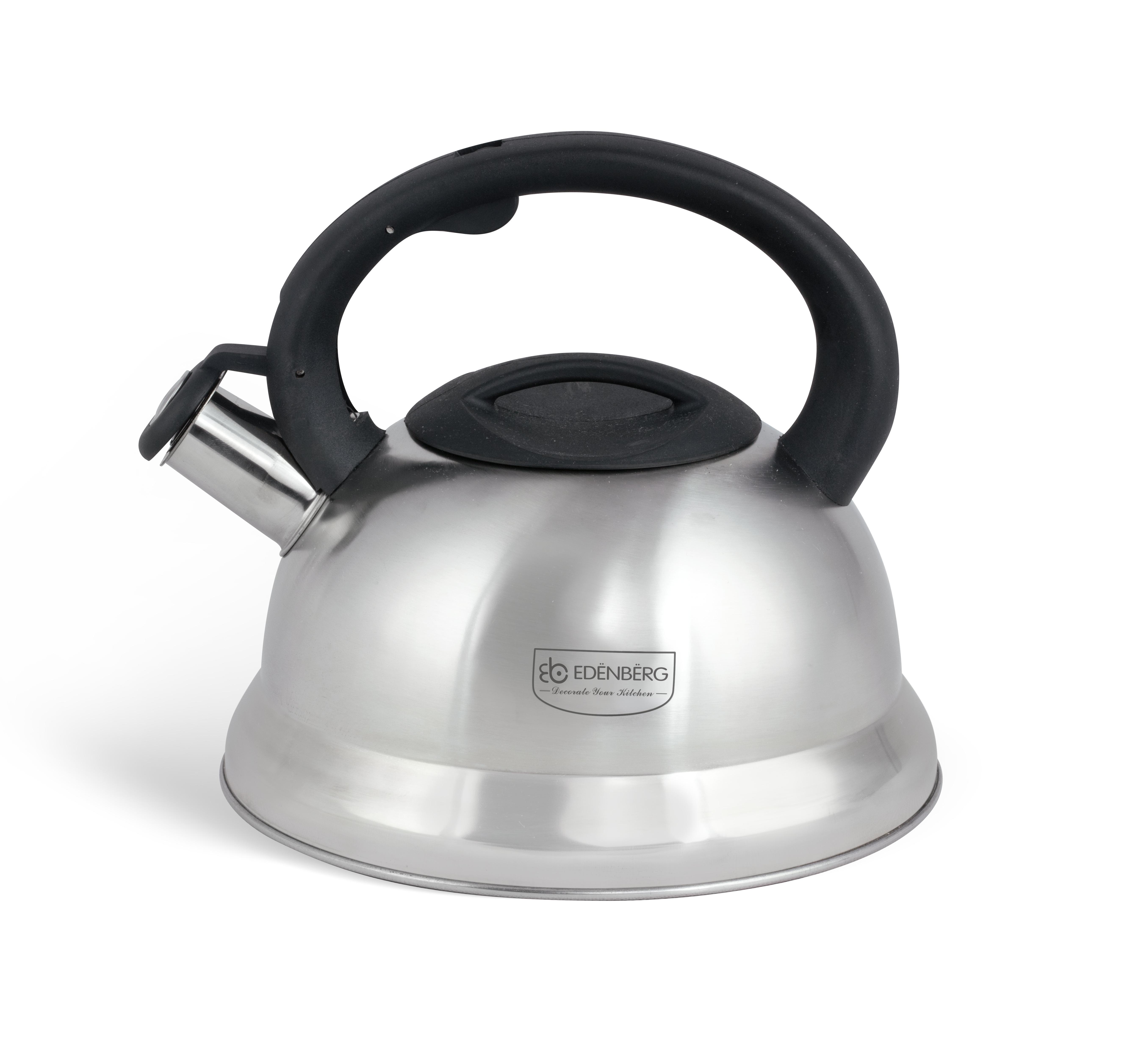 Чайник Edenberg со свистком из нержавеющей стали 3 л (EB-1347)