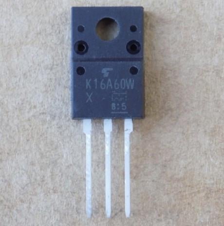 Транзистор TK16A60W K16A60W/TO220F (50450)