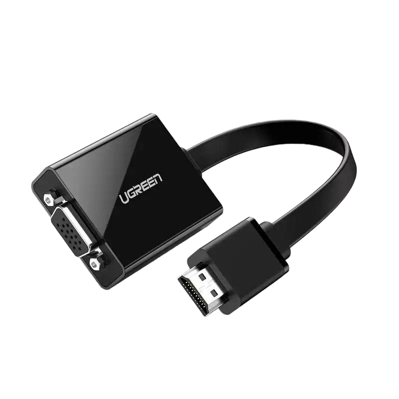 Конвертер UGREEN HDMI на VGA Black (40248)