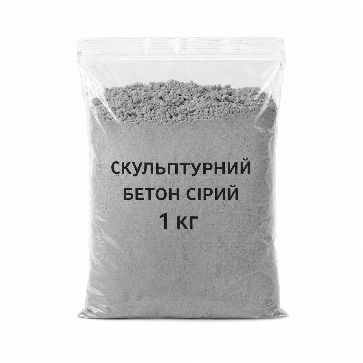 Бетон для кашпо скульптурный 1 кг Серый (35675663)