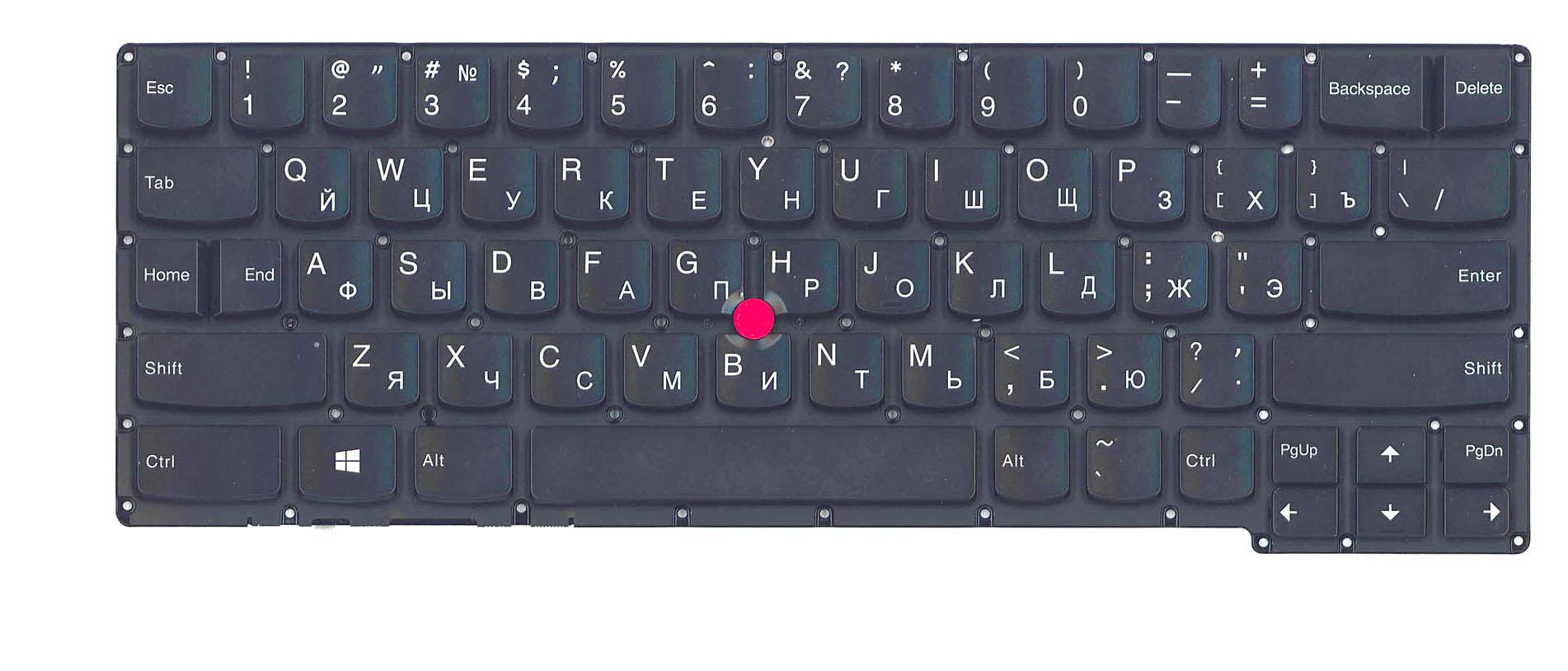 Клавиатура для ноутбука Lenovo IdeaPad Edge E445 Black