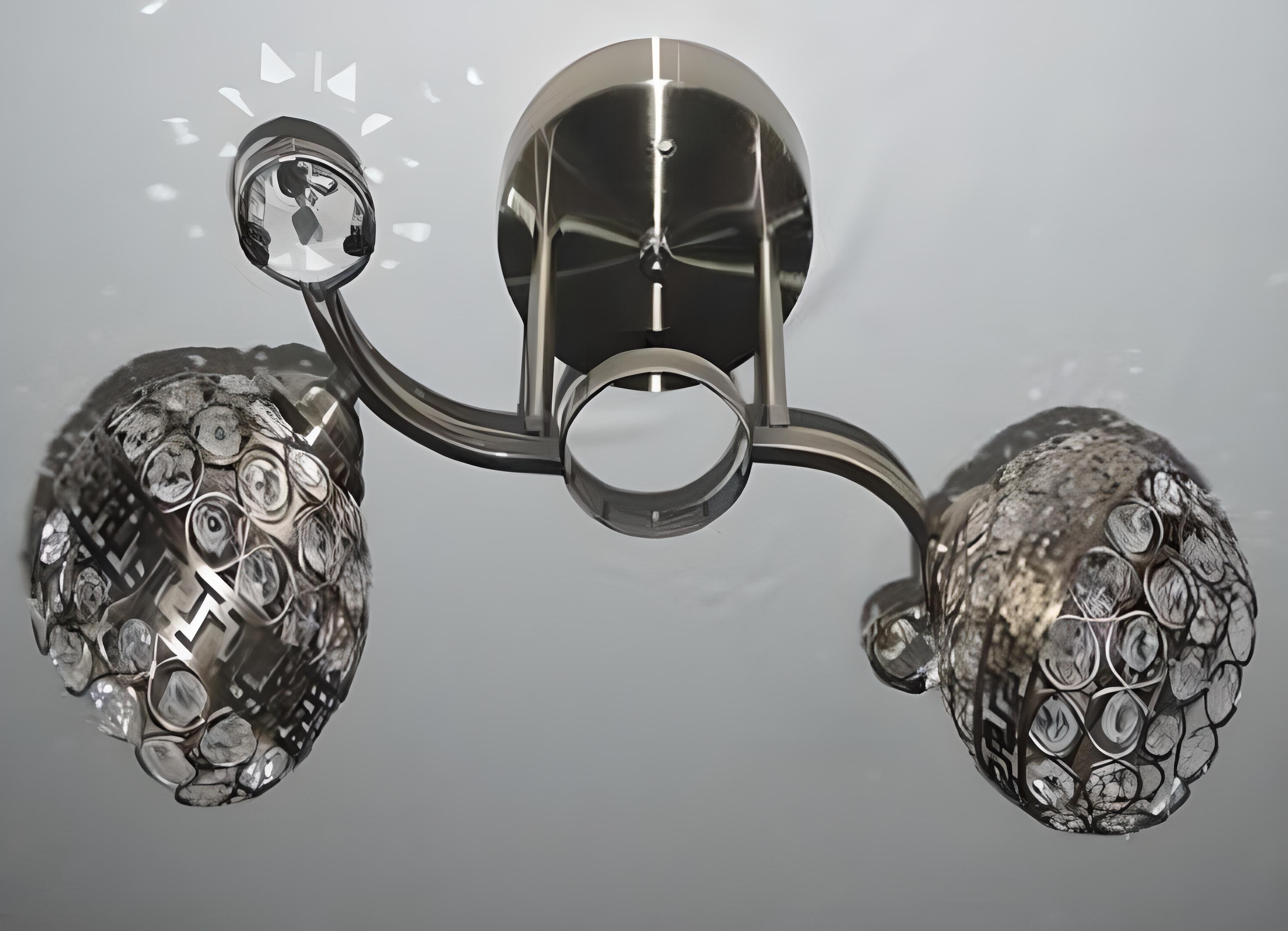 Люстра потолочная Sirius Ю 9794/2 на 2 плафона