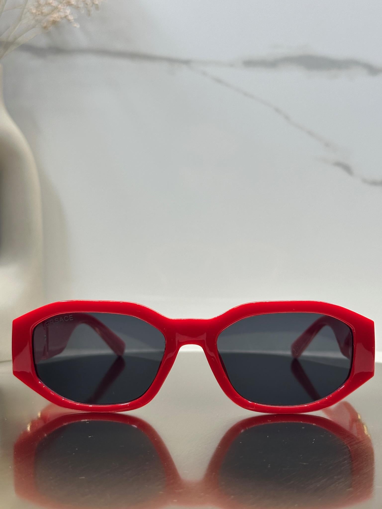 Солнцезащитные очки Versace VE4361 521787 Medusa Biggie Red/Grey