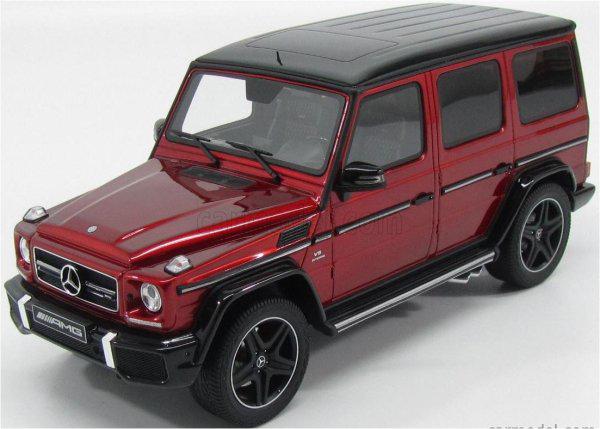 Модель автомобиля 1:18 Mercedes-Benz-AMG G 63 C AMG Crazy Color Tomato Red (B66961013)