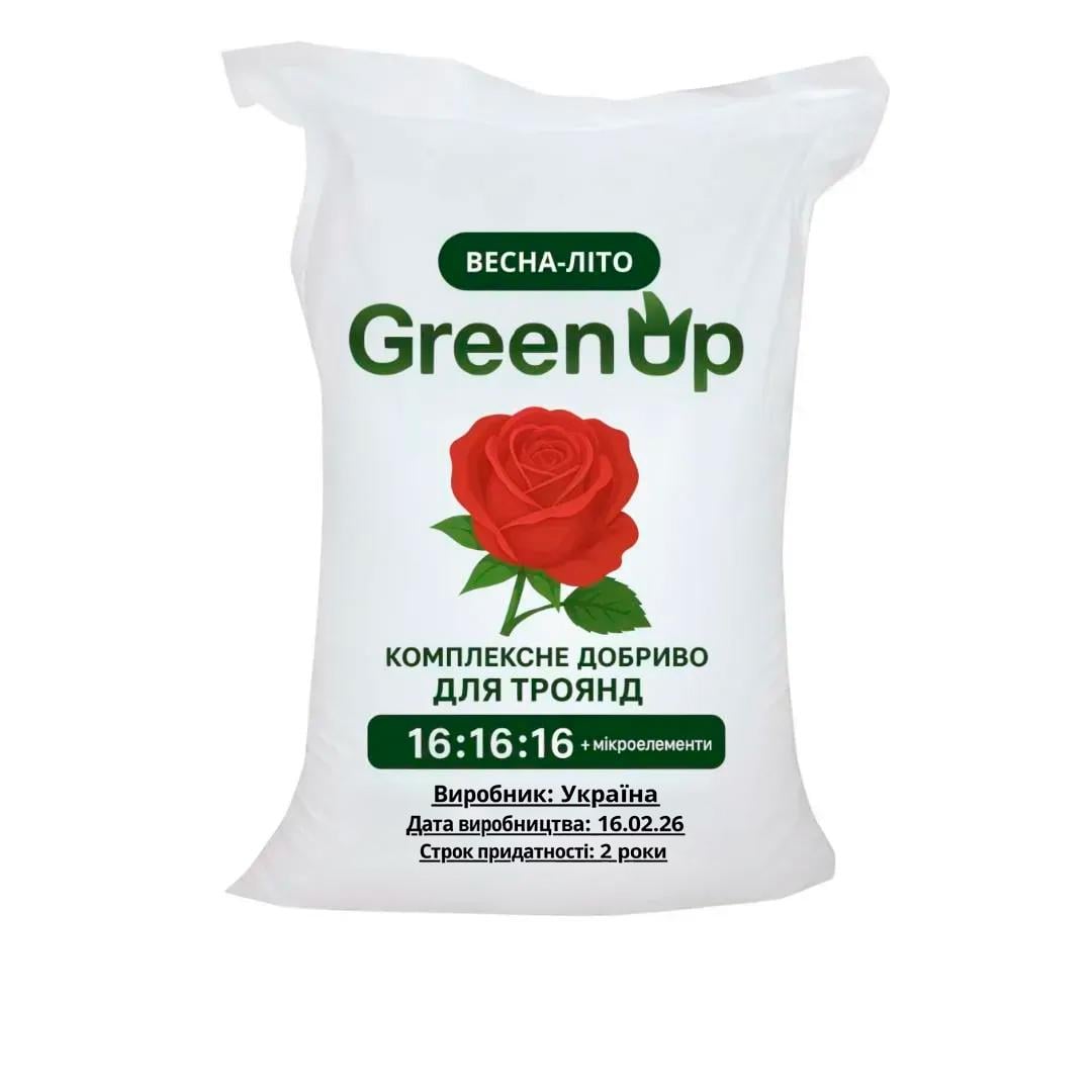 Удобрение для роз Green Up весна/лето 15 кг (34718132)