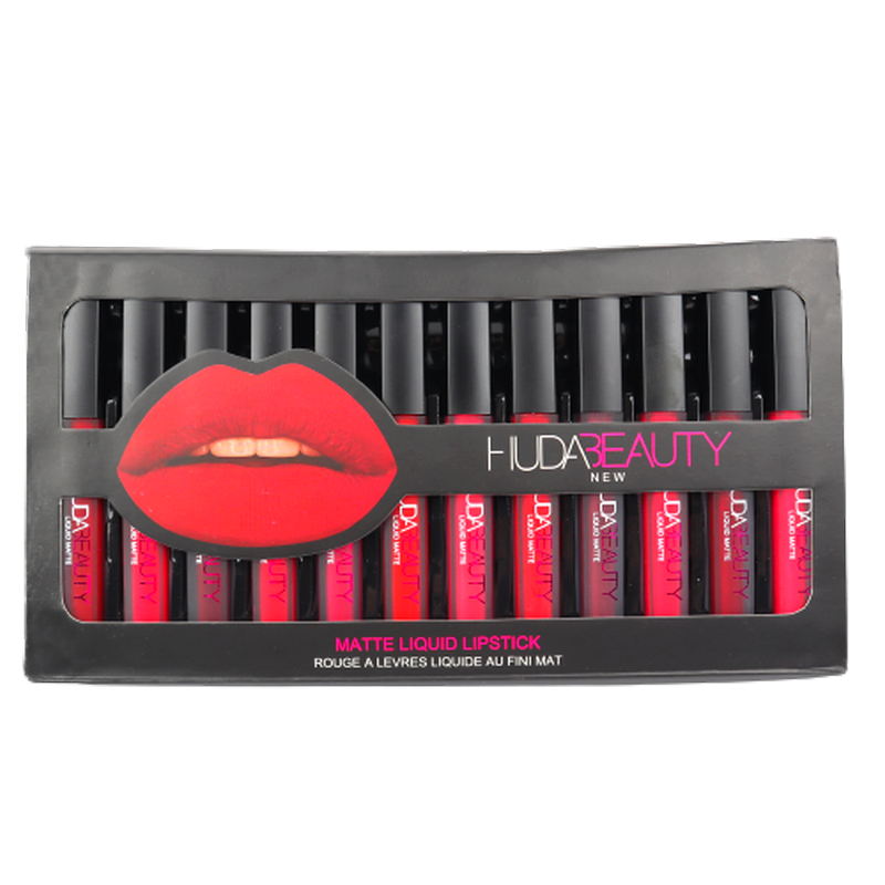 Помада губна Huda Beauty 12 шт. (4123205) • Краща ціна в Києві, Україні ...