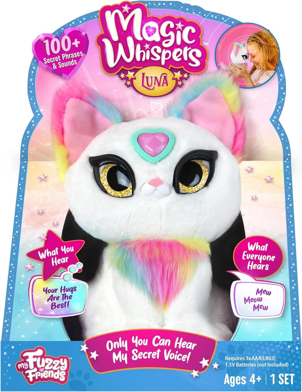 ᐉ Інтерактивна іграшка котик My Fuzzy Friends Magic Whispers Luna