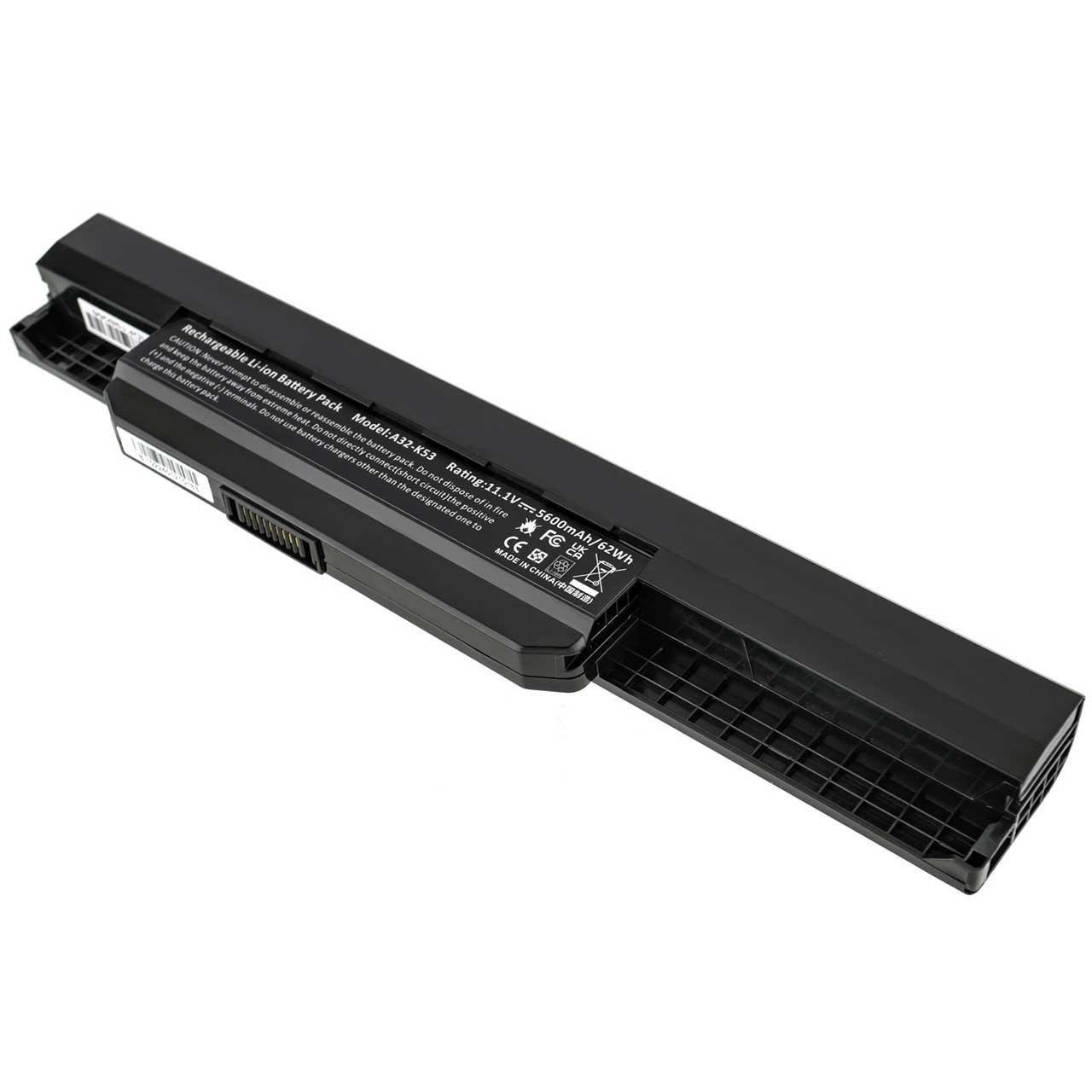 Аккумулятор для ноутбука Asus K53E 5600 mAh 111V 62 Wh