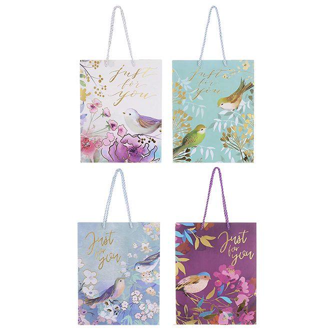 Набор подарочных пакетов Flora Микс 18х10х23 12 шт. (DR017565) Набор подарочных пакетов Flora Микс 18х10х23 12 шт. (DR017565)