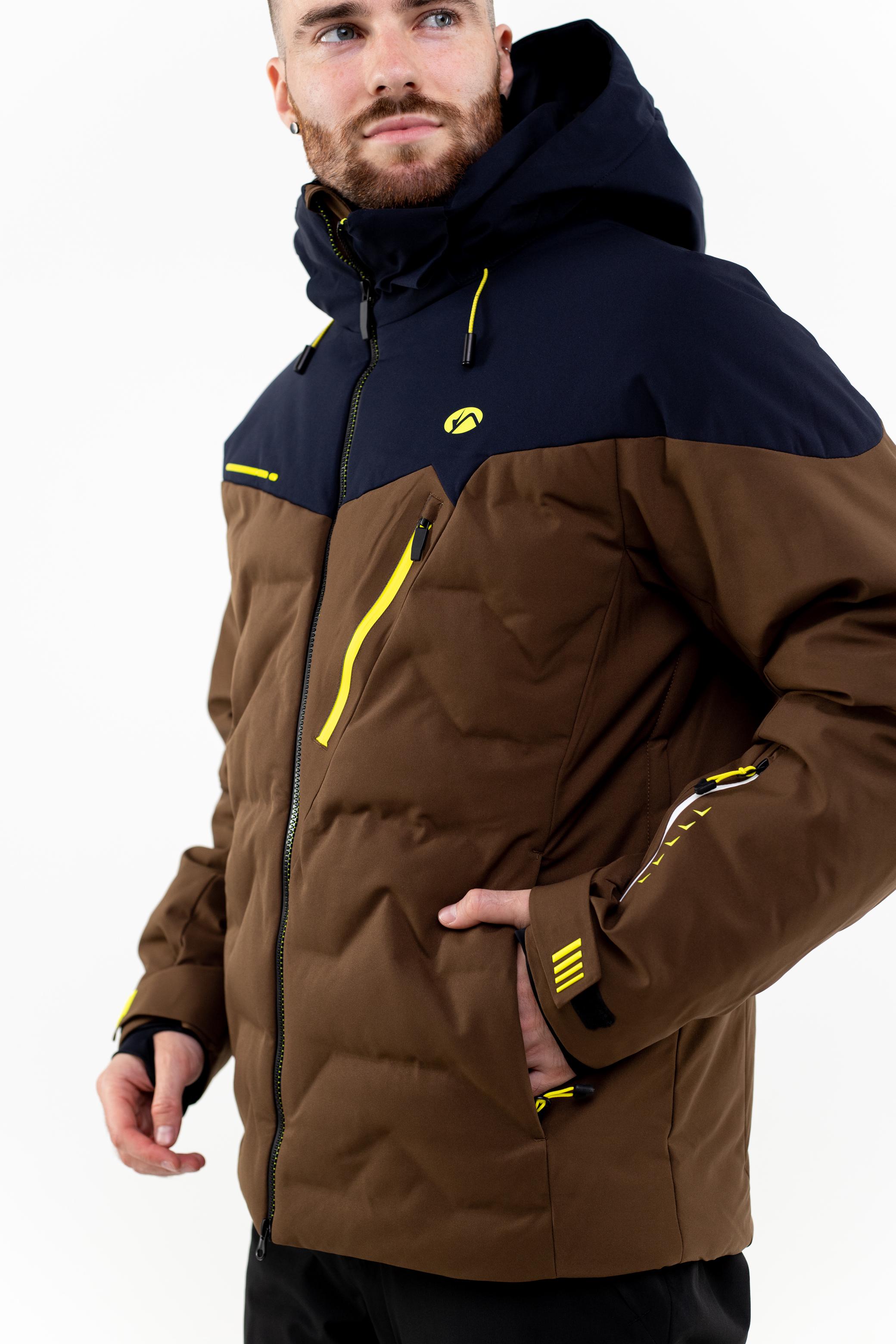 Куртка горнолыжная Avecs 70479/42 3XL Коричневый - фото 9 Куртка горнолыжная Avecs 70479/42 3XL Коричневый - фото 9