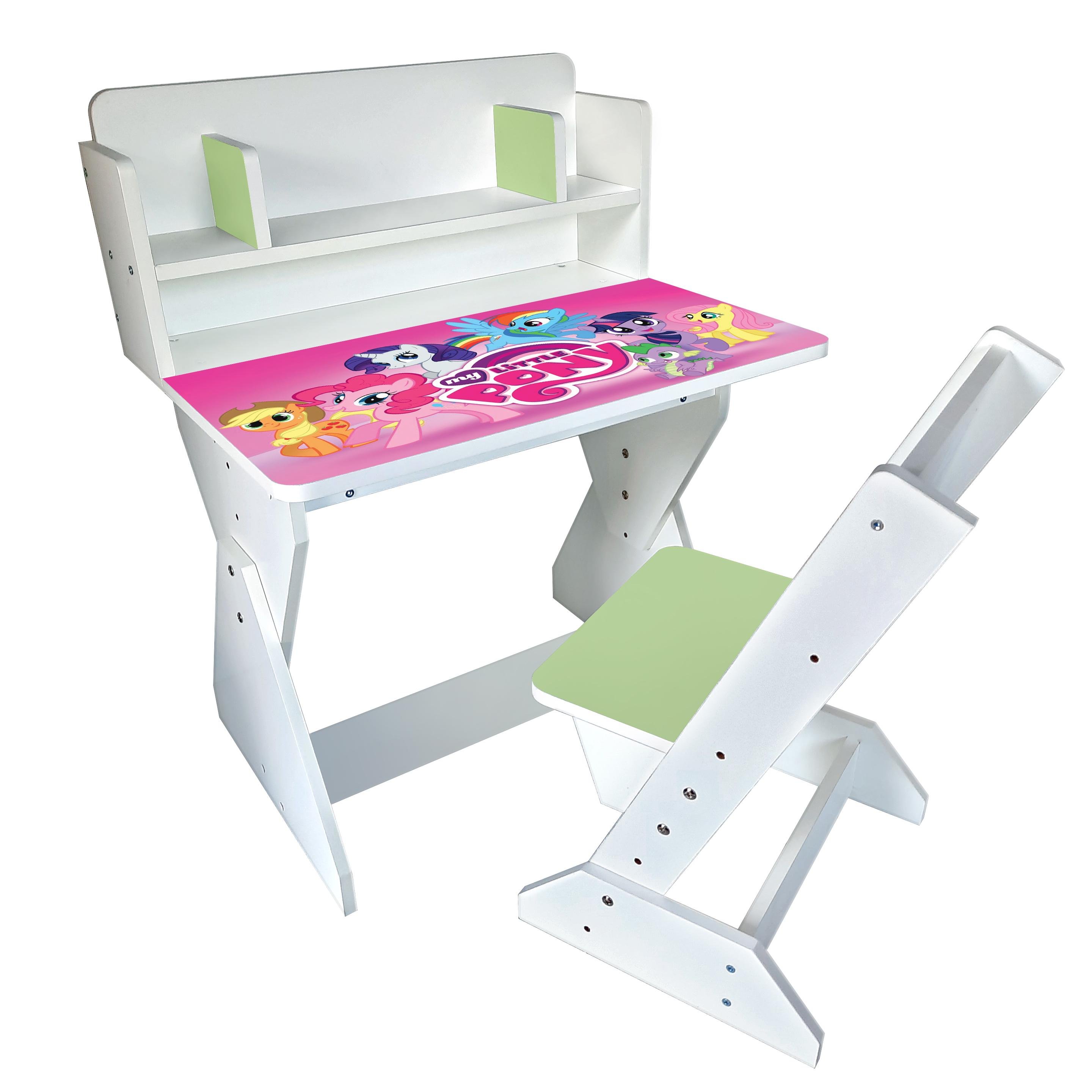 Парта со стульчиком Holy Wood П01 регулируемая с рисунком Little Pony (18136730) - фото 1 Парта со стульчиком Holy Wood П01 регулируемая с рисунком Little Pony (18136730) - фото 1