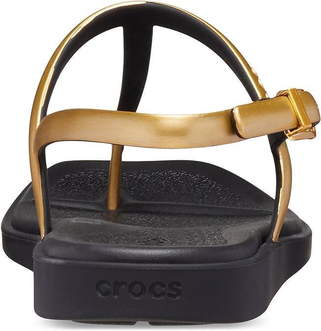 Сандали женские Crocs Miami Thong Flip р. 39/40 Black Metallic (15989) - фото 2 Сандали женские Crocs Miami Thong Flip р. 39/40 Black Metallic (15989) - фото 2