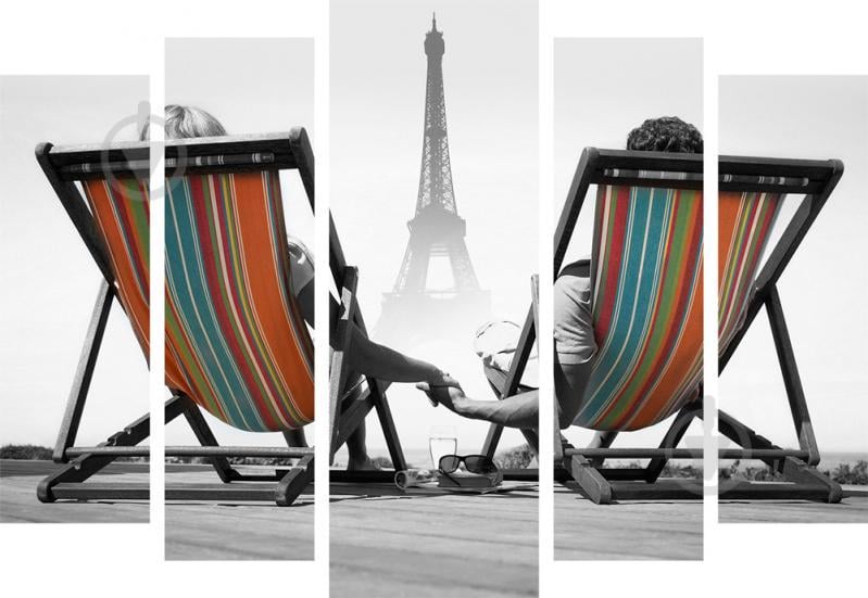 Модульная картина Декор Карпаты 120х80 см (M5-566-х5)