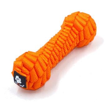 Игрушка для собак GimDog Лент Косточка M ткань 19,5 см (80723)