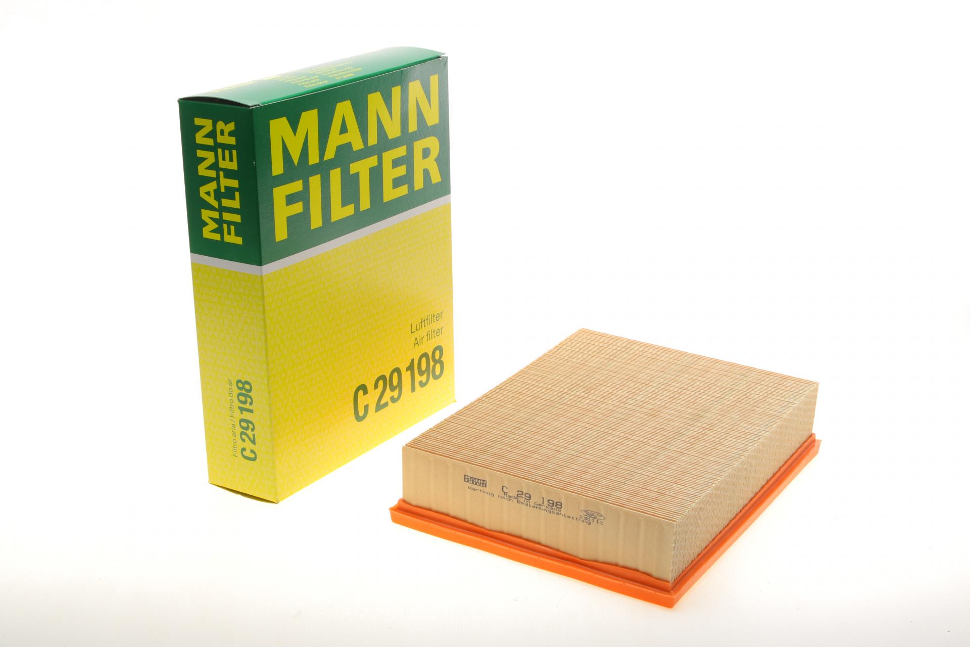 Фильтр воздушный Mann-Filter для VW T4 1,9TD/2,0/2,4D/SD/2,5/TDI/2,8/2,8 V6 95-03- (C 29 198)