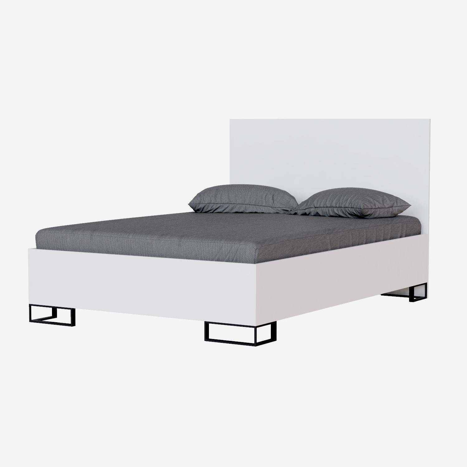 Ліжко Ascet 1,4 м 1470x1000x2060 мм Аляска (GAAS08010000030) - фото 1 Ліжко Ascet 1,4 м 1470x1000x2060 мм Аляска (GAAS08010000030) - фото 1