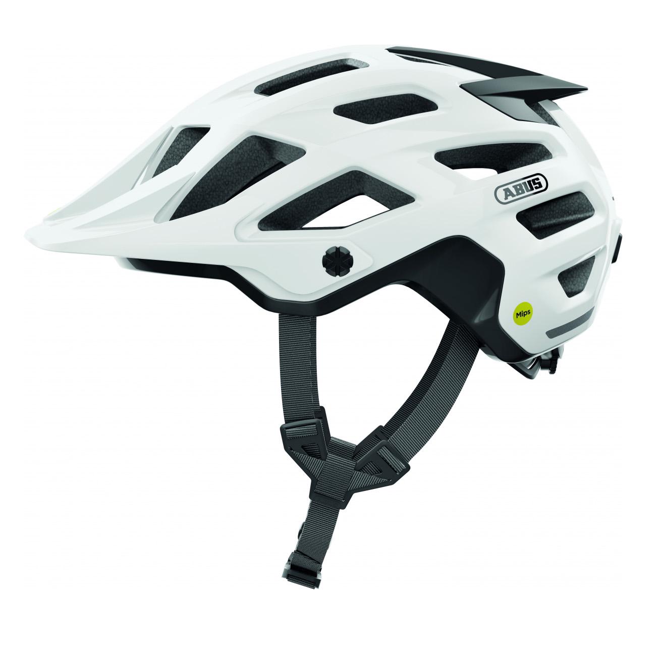 Шолом велосипедний Abus MOVENTOR 2.0 MIPS M 54-58 см Shiny White (845239)